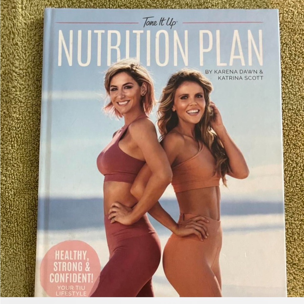 Tone It Up Nutrition Plan Book fitness workout health